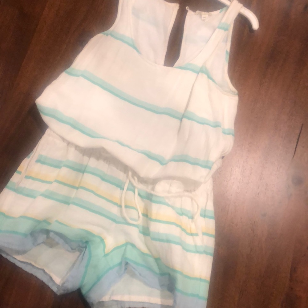 Shorts Romper With Pockets